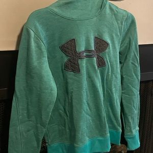Green Under Armor Hoodie, Adult S
